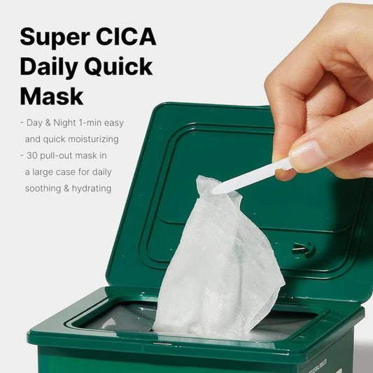 MEDICUBE Super Cica Daily Quick Mask 30ea