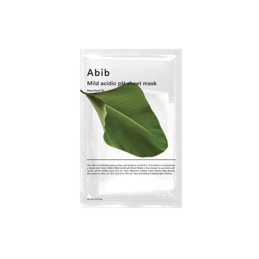 ABIB Mild Acidic PH Sheet Mask - Heartleaf Fit