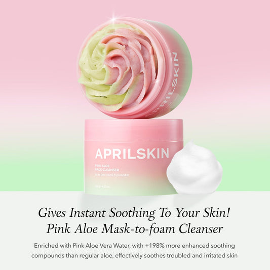 APRILSKIN Pink Aloe Pack Cleanser 120g