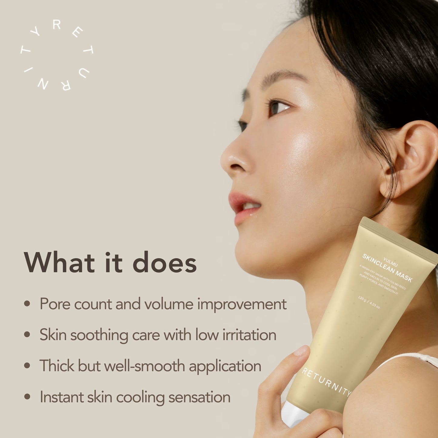 RETURNITY Yulmu Skinclean Mask 120g