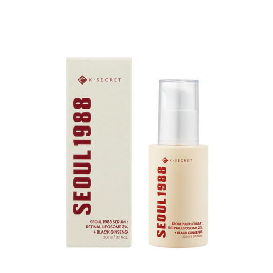 KSECRET 1988 Serum: Retinal Liposome 2% + Black Ginseng 30ml