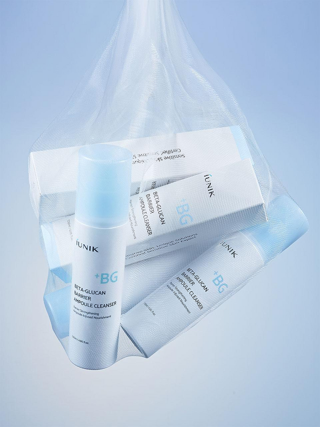 IUNIK Beta Glucan Barrier Ampoule Cleanser 120ml