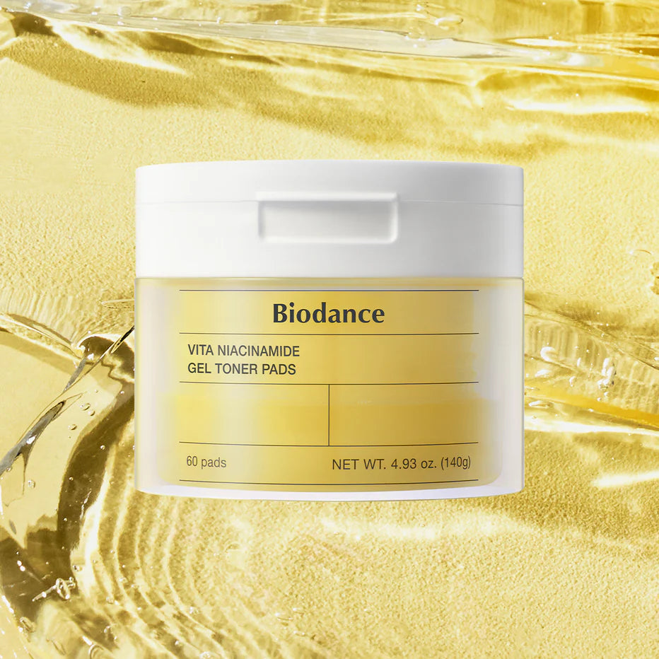 BIODANCE Vita Niacinamide Gel Toner Pad (60EA)