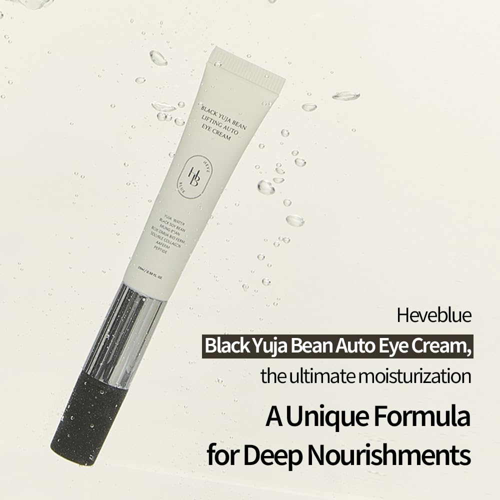 HEVEBLUE Black Yuja Bean Lifting Auto Eye Cream 15ml