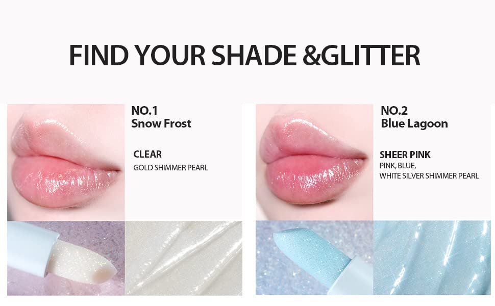 UNLEASHIA Glacier Vegan Lip Balm (2 Colors)
