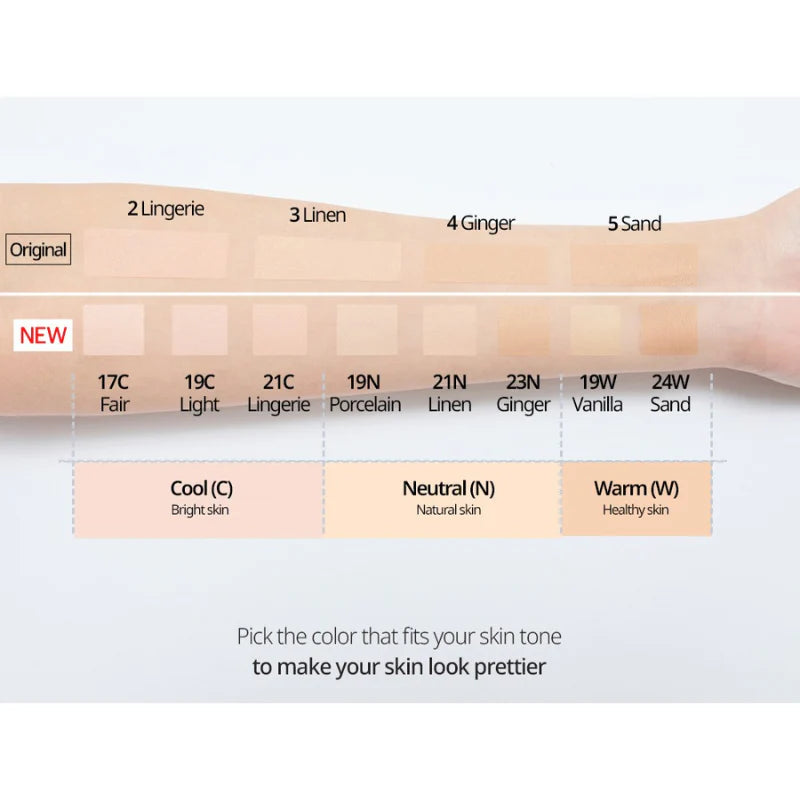 CLIO Kill Cover Skin Fixer Cushion SPF50+ PA+++ (3 Shades)