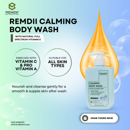 REMDII Calming Body Wash 250ml
