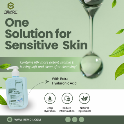 REMDII Calming Body Wash 250ml
