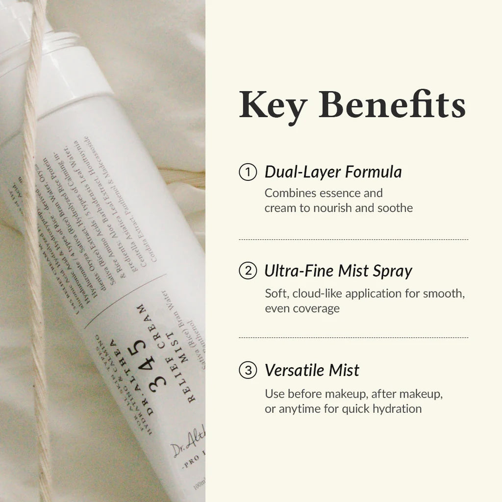 DR ALTHEA 345 Relief Cream Mist (60ml / 100ml)