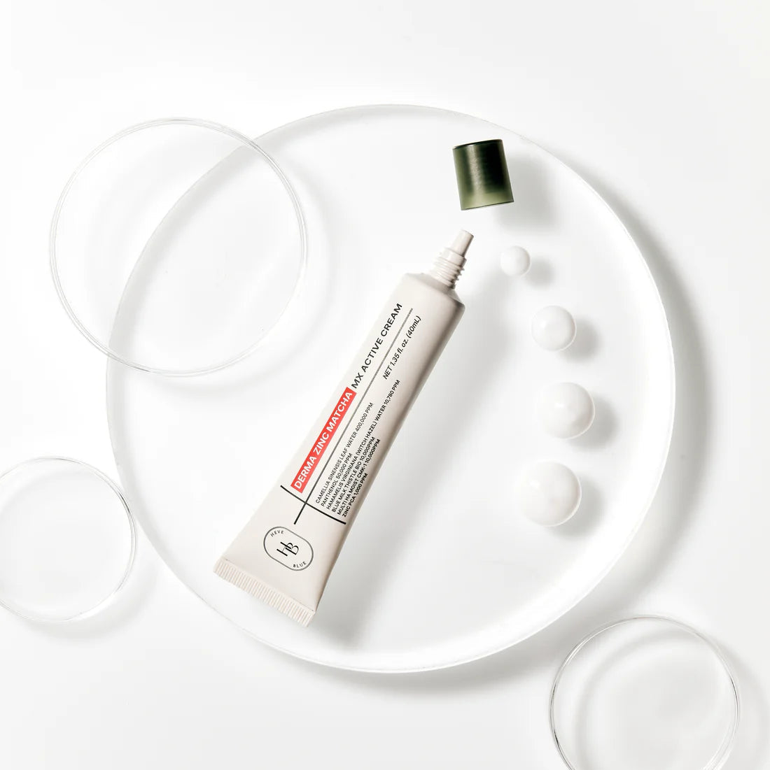 HEVEBLUE Derma Zinc Matcha Mx Active Cream 40ml