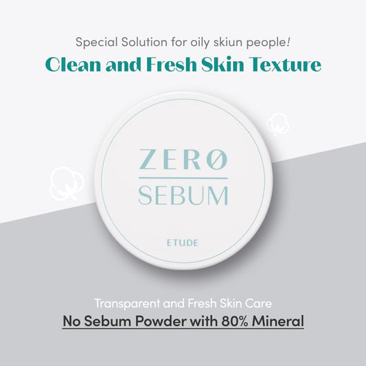 ETUDE Zero Sebum Drying Powder 4g