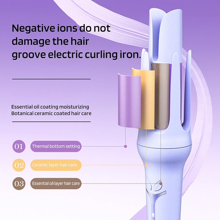 Automatic Hair Curling Bar
