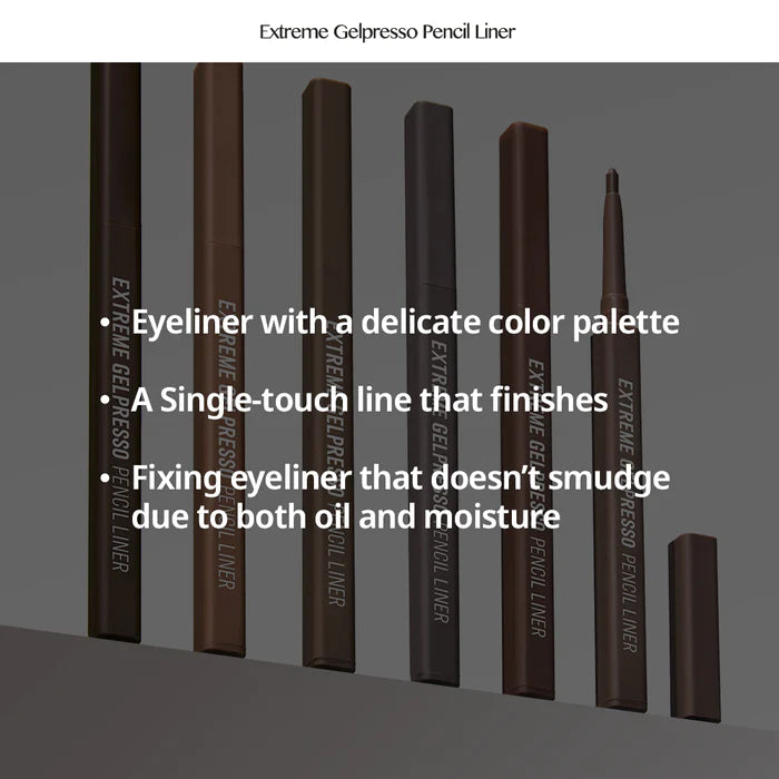 CLIO Extreme Gelpresso Pencil Liner (2 Colors)