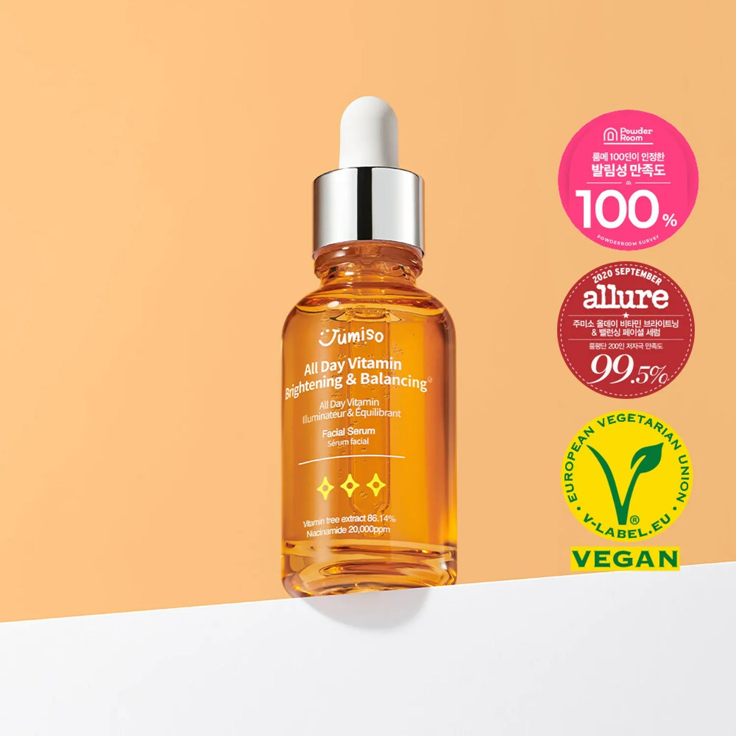 JUMISO All Day Vitamin Brightening & Balancing Facial Serum
