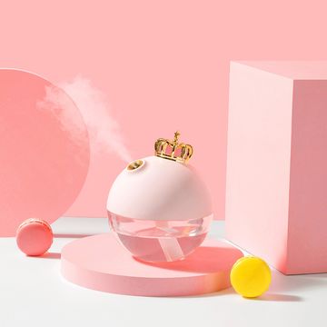 Pink Ball Portable Crown Air Humidifier