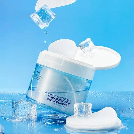 ISNTREE Ultra Low Molecular Hyaluronic Acid Zinc Cooling Pad