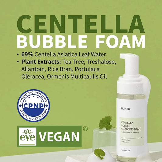 IUNIK Centella Bubble Cleansing Foam 150ml