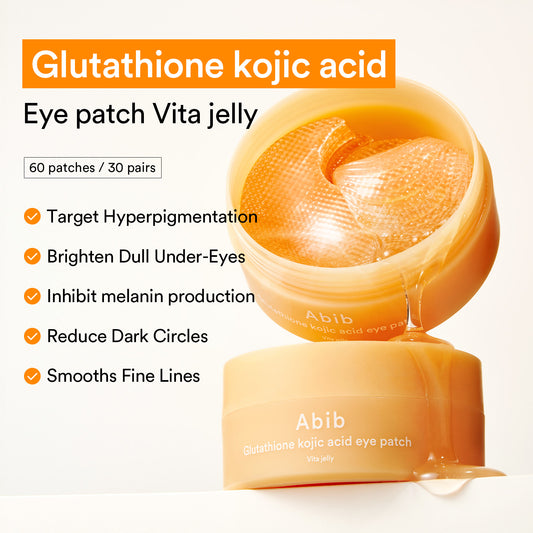 ABIB Glutathione Kojic Acid Eye Patch Vita Jelly 60EA