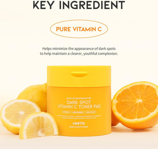 OOTD BEAUTY Dark Spot Vitamin C Toner Pad 120ml