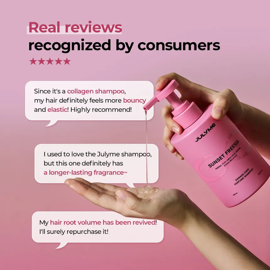 JULYME Damage Care Perfume Shampoo 500ml (3 Variants)