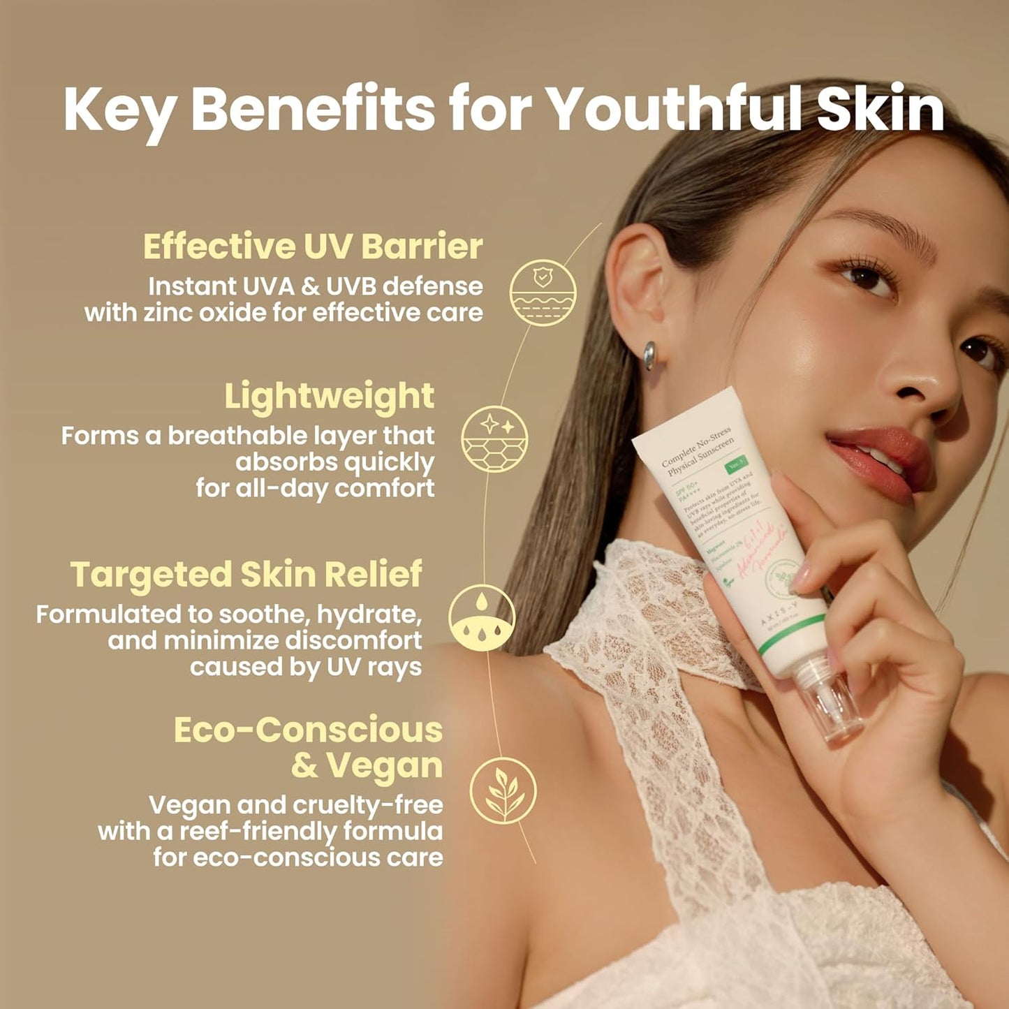 AXIS-Y Complete No Stress Physical Sunscreen 50ml (Ver.3)