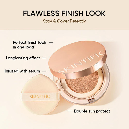 SKINTIFIC Cover All Perfect Cushion (6 Shades)