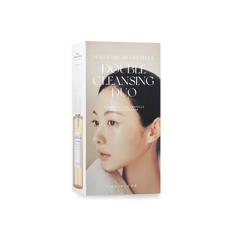 SKIN1004 Madagascar Centella Double Cleansing Duo (Cleansing Oil + Ampoule Foam)