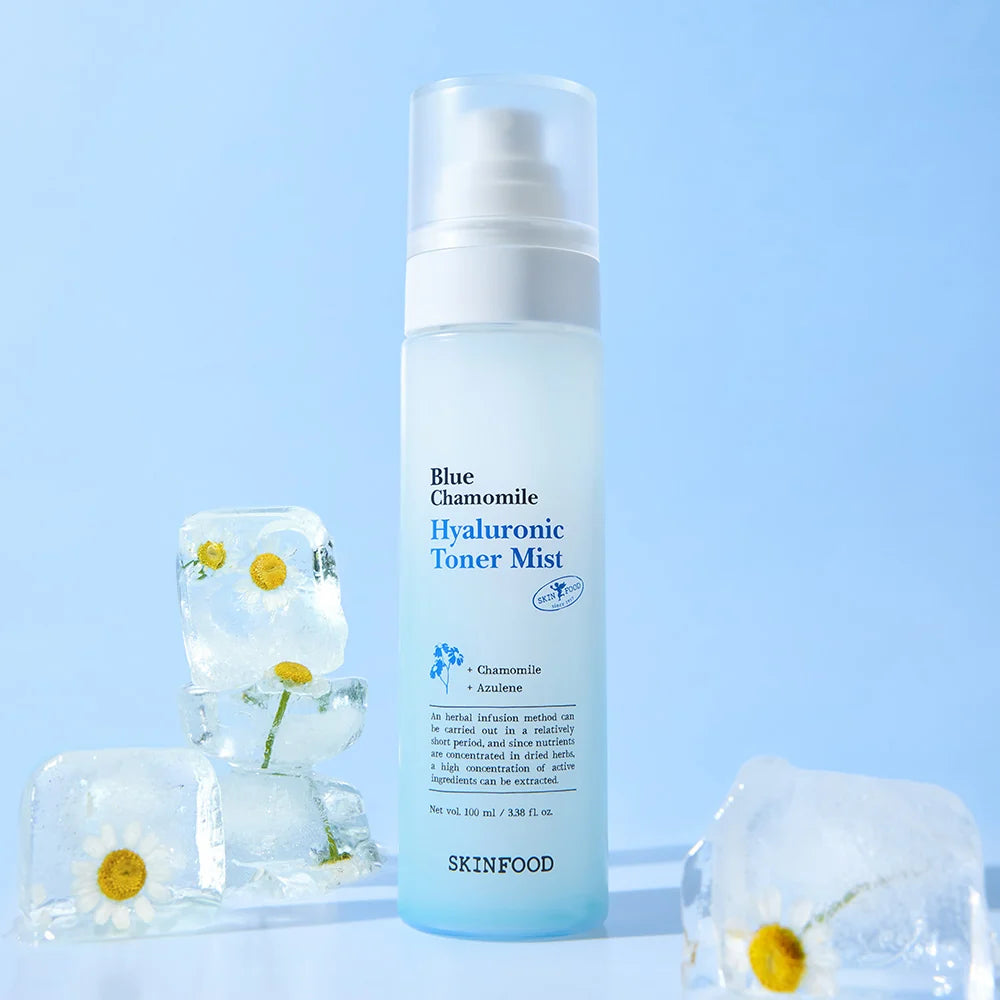 SKINFOOD Blue Chamomile Hyaluronic Toner Mist 100ml