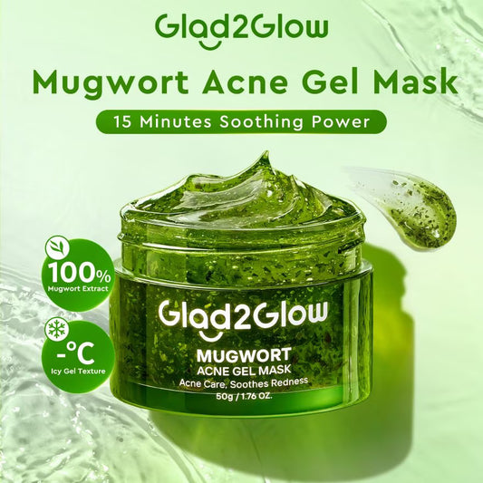 GLAD2GLOW Mugwort Acne Gel Mask