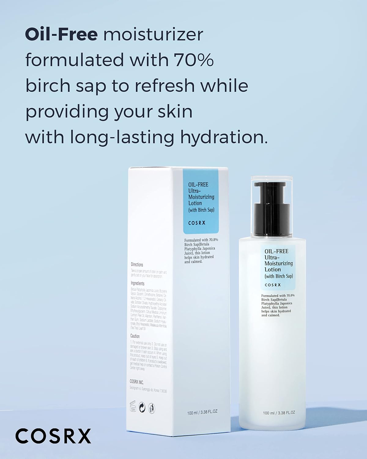 COSRX Oil-Free Ultra Moisturizing Lotion