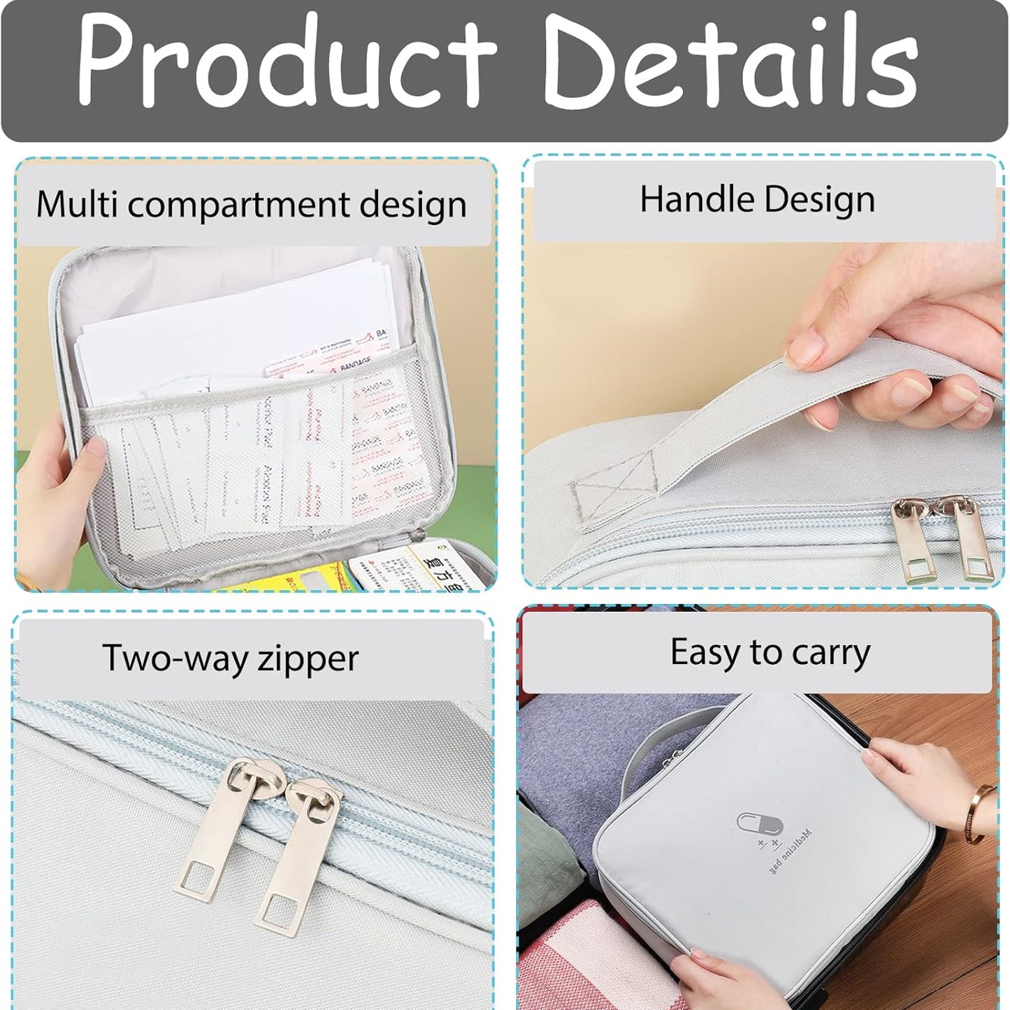 Niceland Portable Medical Bag