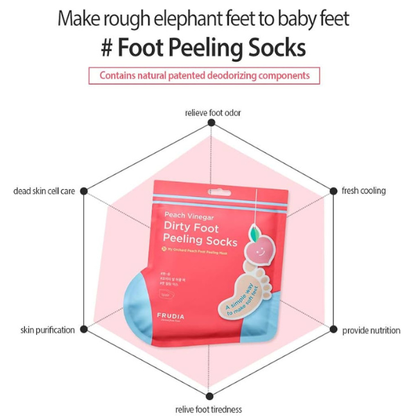 FRUDIA My Orchard Peach Foot Peeling Mask