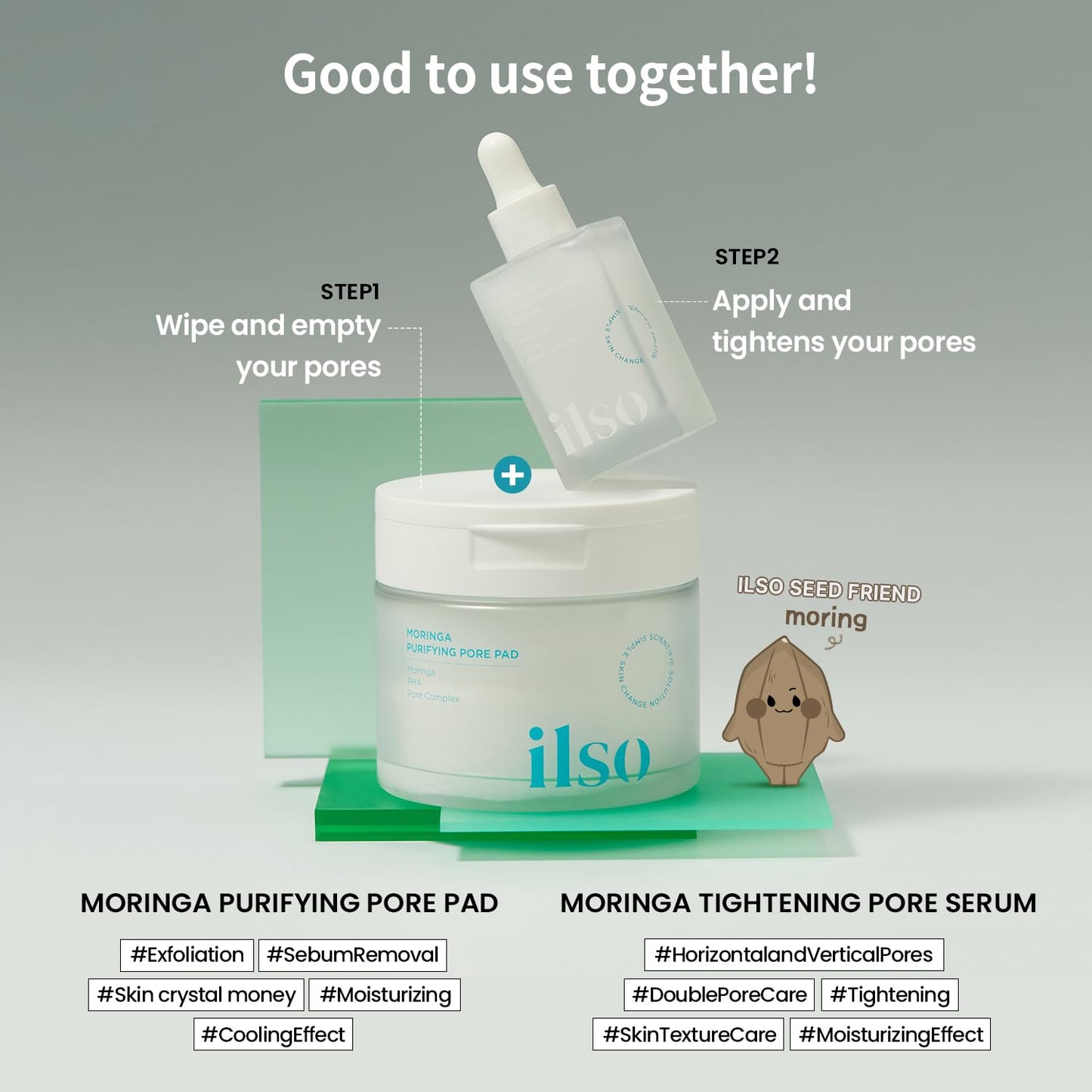 ILSO Moringa Tightening Pore Serum 30ml