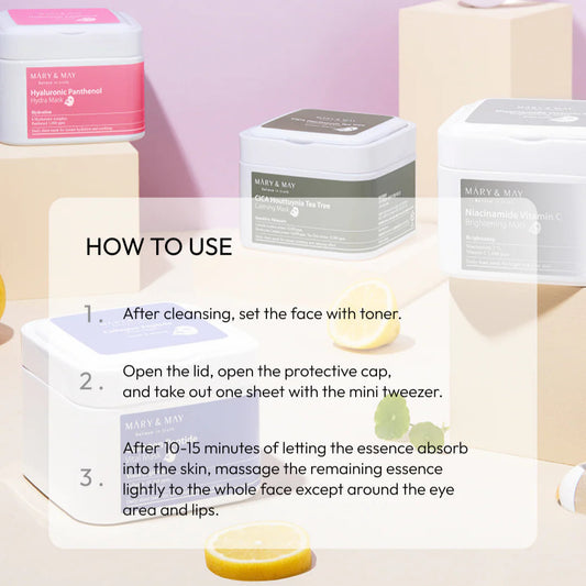 MARY & MAY Collagen Peptide Vital Mask