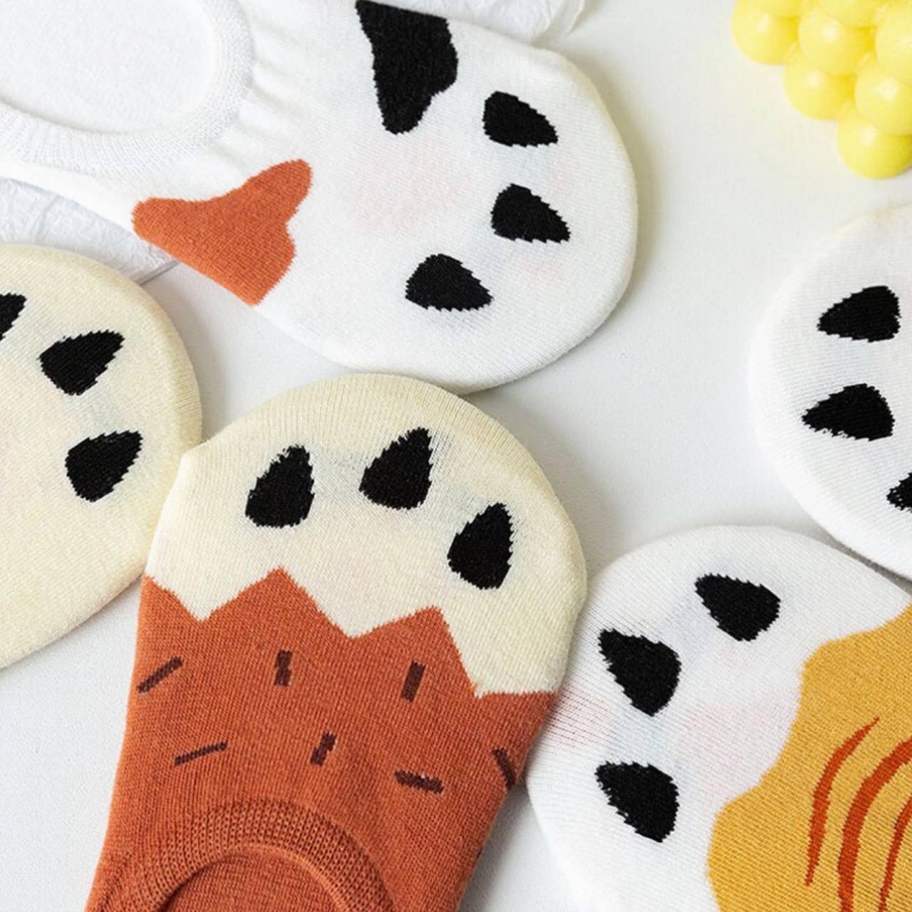 Kawaii Cat Paw Ankle Socks