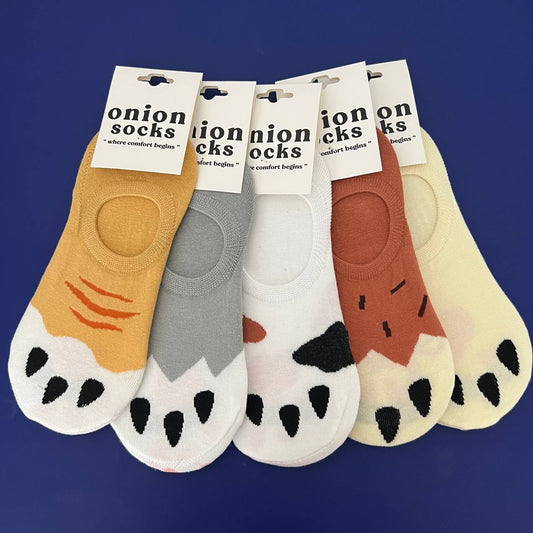 Kawaii Cat Paw Ankle Socks