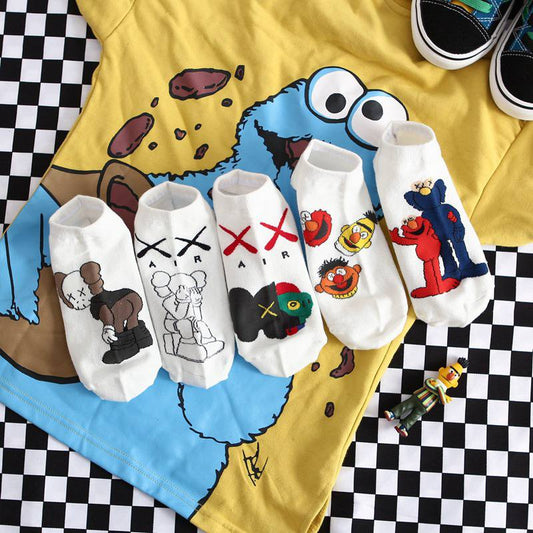 Design S - Cartoon Character Socks