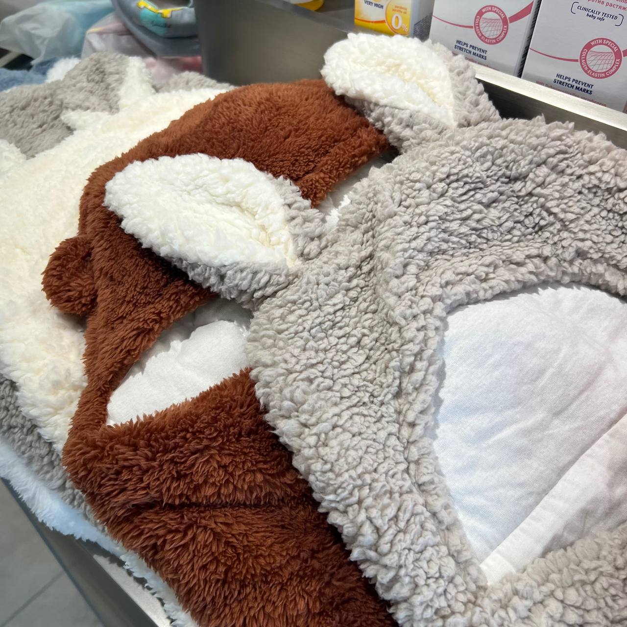Baby Swaddle Fleece Blanket - Rabbit