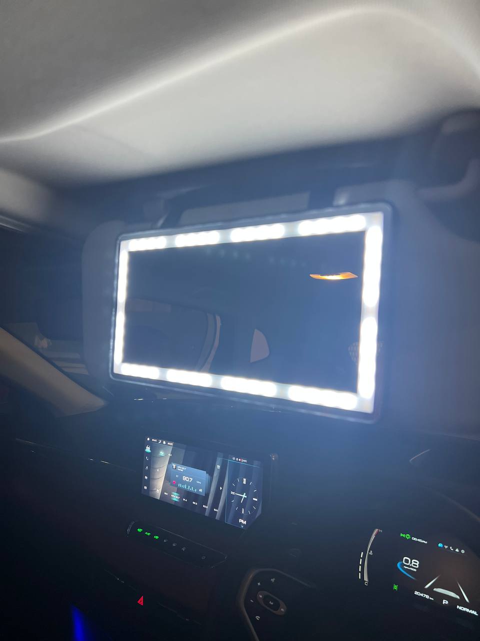 Car Sun Visor LED Vanity Mirror