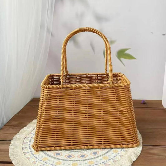 GIFT BOX - Two Handle Rattan Basket