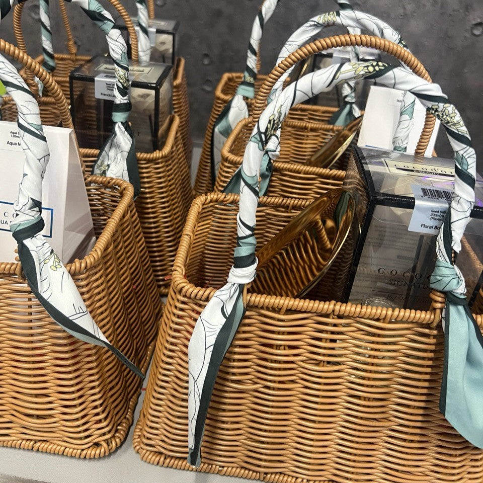 GIFT BOX - Two Rattan Basket