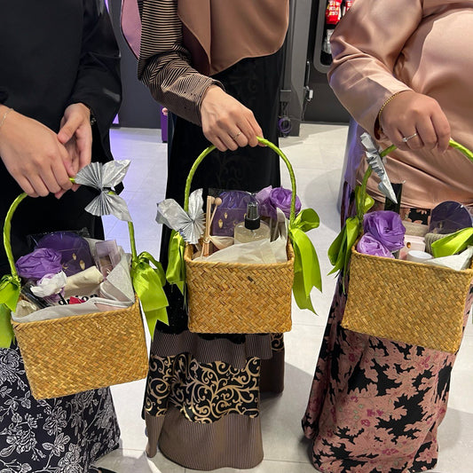 GIFT BOX - Square Woven Rattan