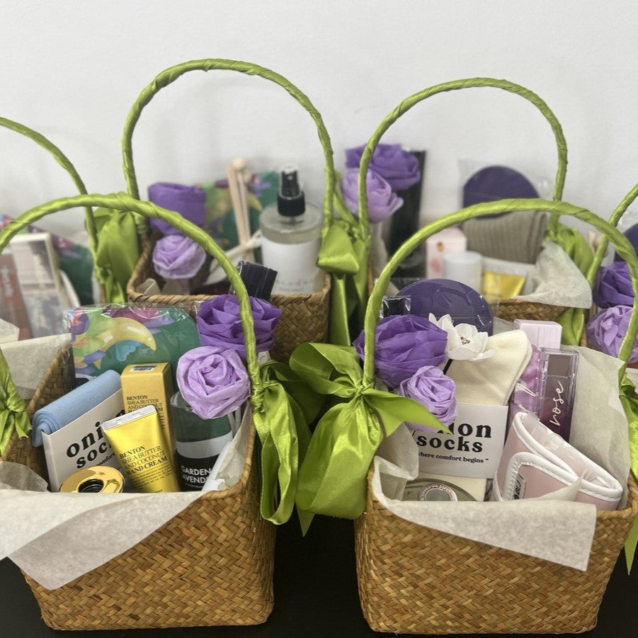 GIFT BOX - Square Woven Rattan