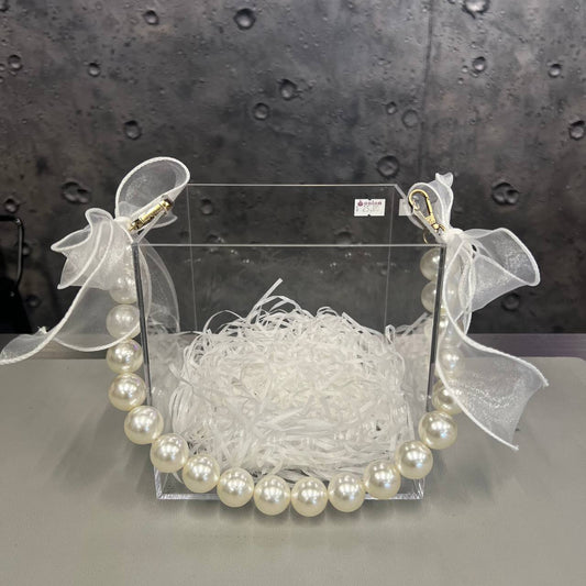 GIFT BOX - Big Pearls Holder Acrylic