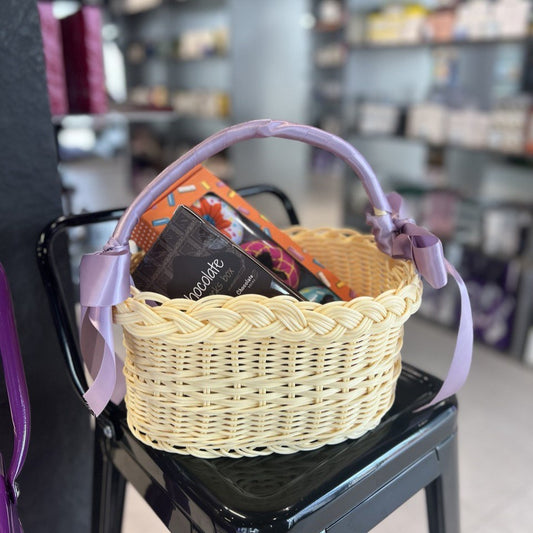 GIFT BOX - White Rattan