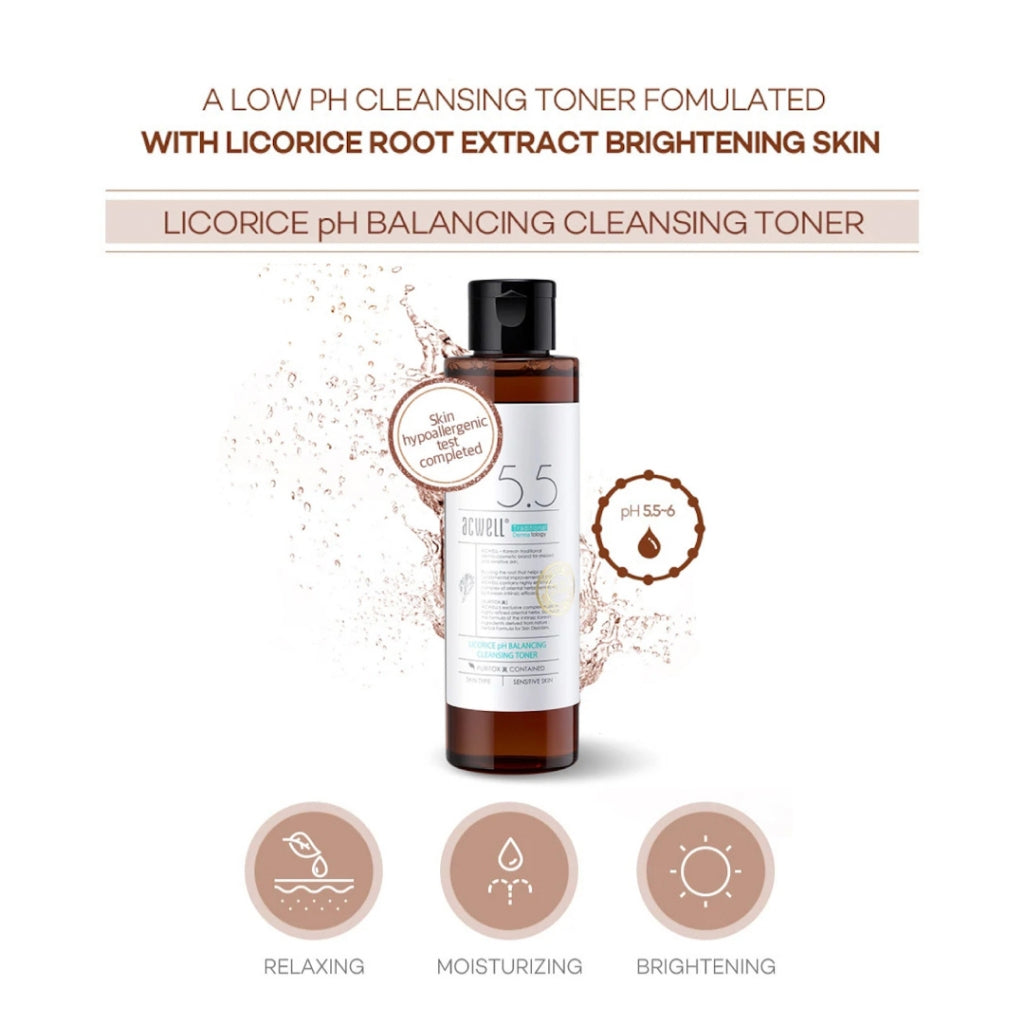 ACWELL Licorice PH Balancing Cleansing Toner