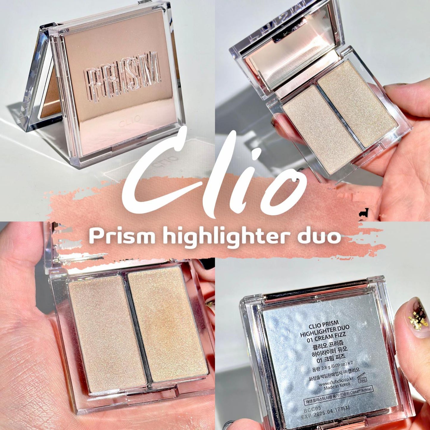 CLIO Prism Highlighter Duo (2 Shades)