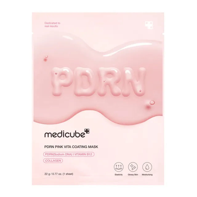 MEDICUBE PDRN Pink Vita Coating Mask 1EA