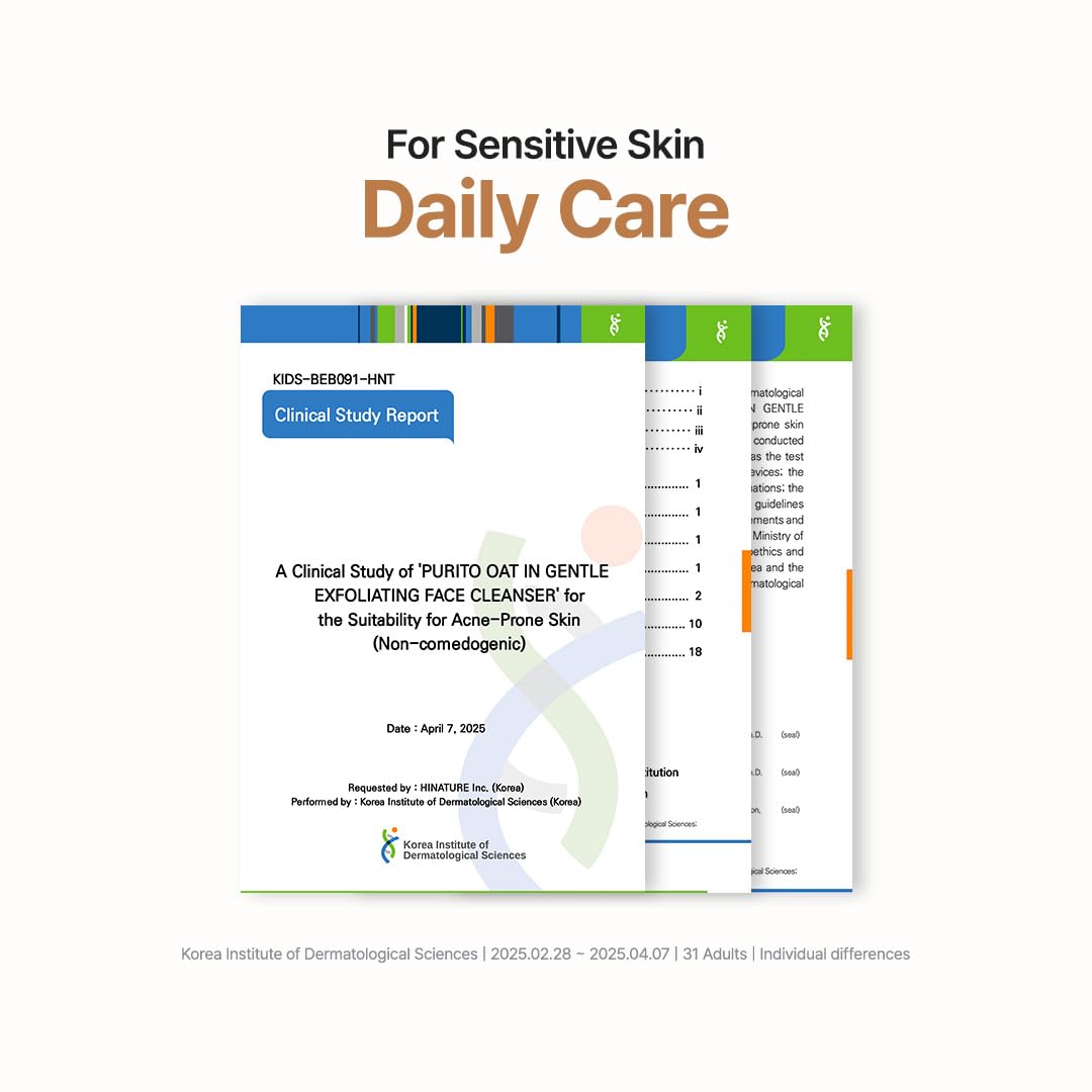 PURITO Oat In Gentle Exfoliating Face Cleanser 150ml