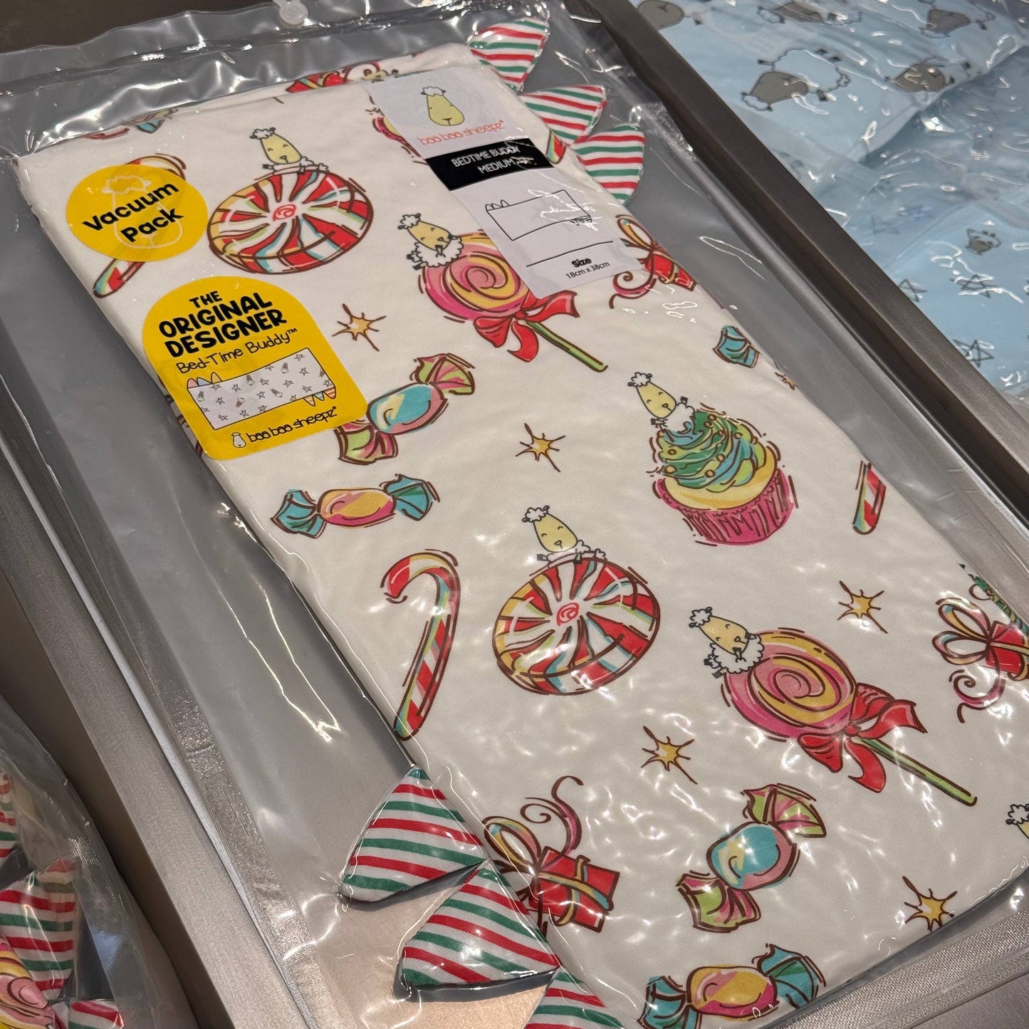 Baabaasheep Sweetmas Wonderland 2025 Holiday Season White Pillow